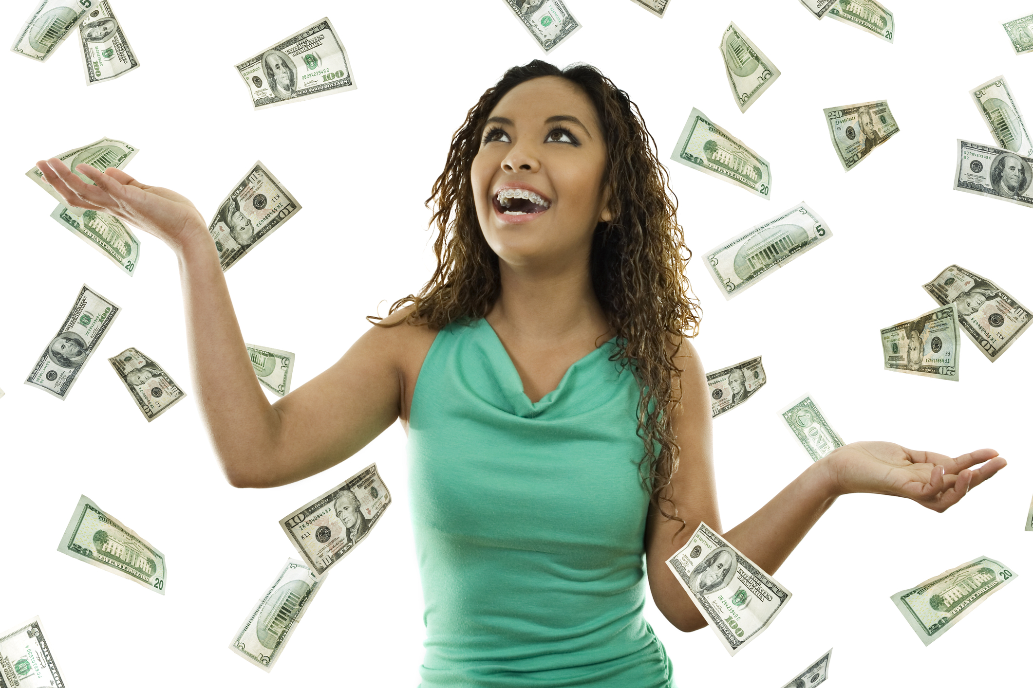 raining money 