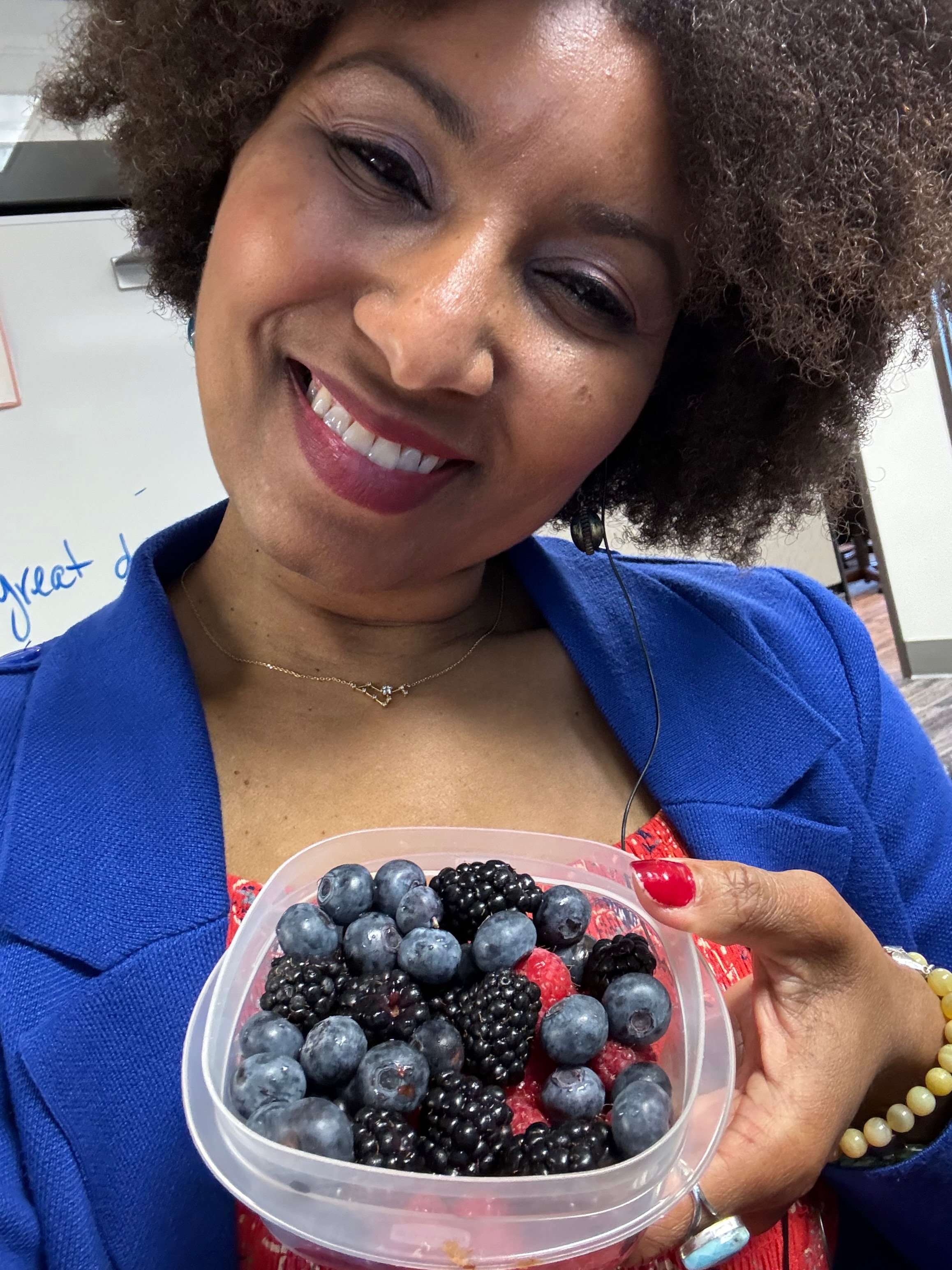 Me eating fruit Me eating fruit